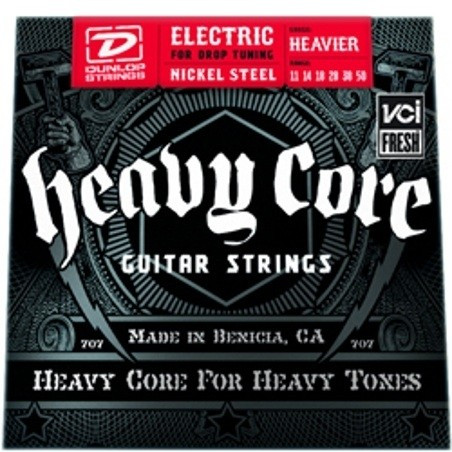 Dunlop Heavier core 11-50 - Jeu guitare électrique