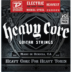 Dunlop Heavy core 12-54 - Jeu guitare électrique