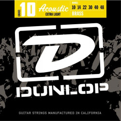 Jeu guitare acoustique Dunlop Extra light 10-48