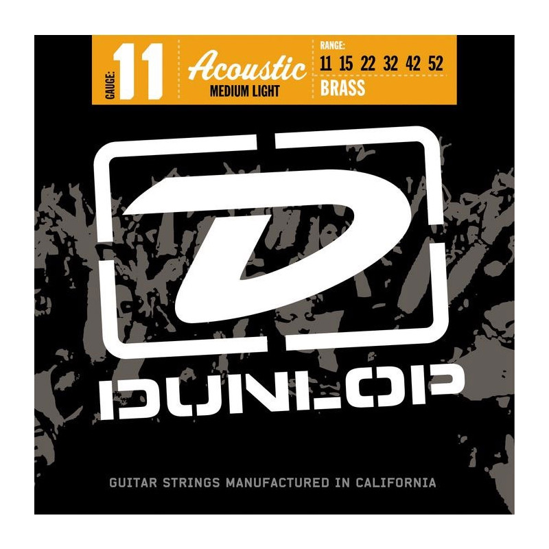 Dunlop DAB1152 Medium light 11-52 - Jeu guitare acoustique