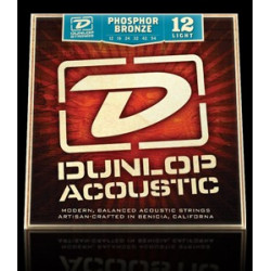 Jeu guitare acoustique Dunlop Light 12 54