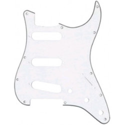 Plaque de protection guitare électrique Ez-Fit EZ1100W - blanche