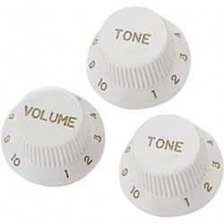 Boutons de volume/tonalité Ez-Fit EZ1215W - blancs