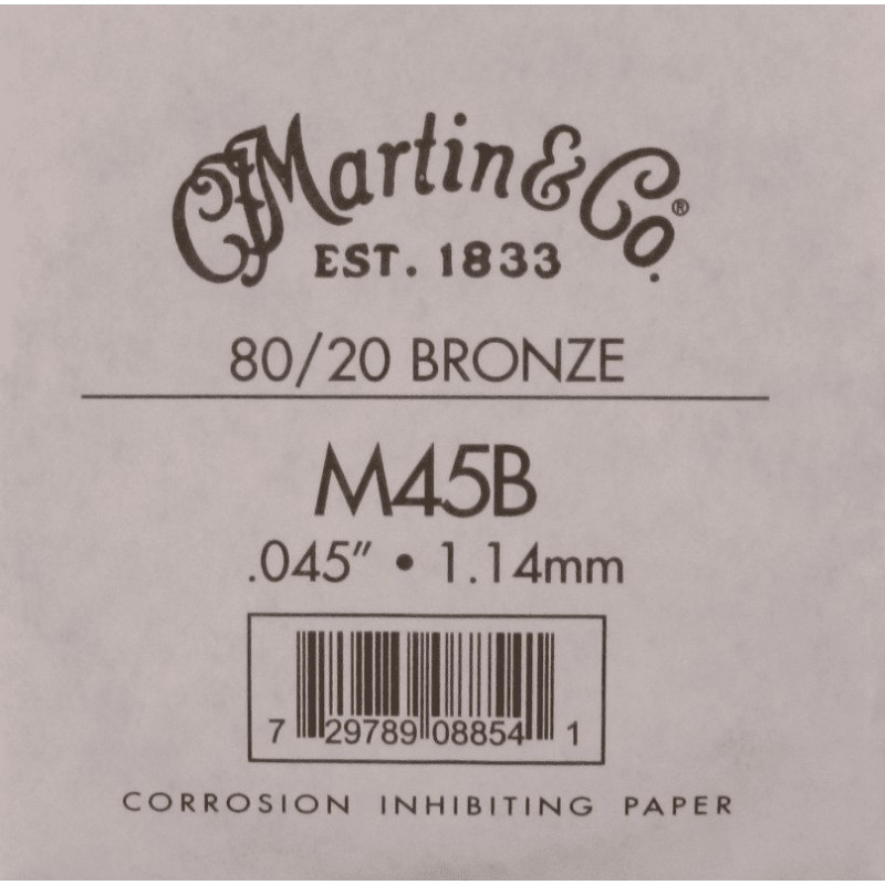Martin M155 tirant 45 - Corde Guitare acoustique