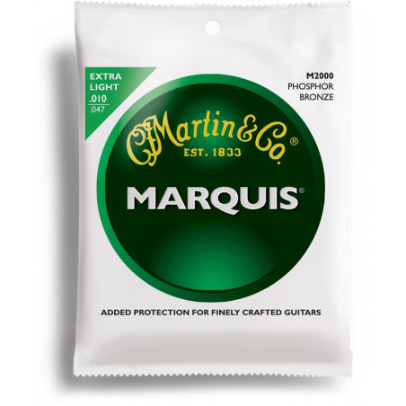 Martin M2000 Marquis Extra Light - Jeu cordes Guitare acoustique