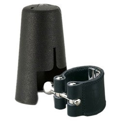 Vandoren LC03P - Ligature et couvre bec clarinette alto Optimum