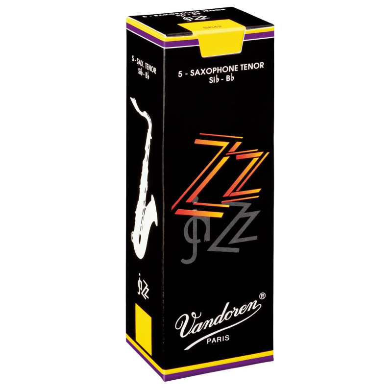 Boîte de 5 anches saxophone tenor ZZ Force 4  - Vandoren SR424