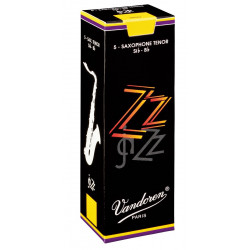 Boîte de 5 anches saxophone tenor ZZ Force 2.5  - Vandoren SR4225