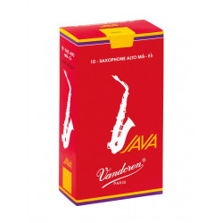 Boîte de 10 anches saxophone alto Java Red Force 3.5  - Vandoren SR2635R