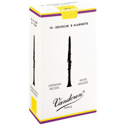 Boîte de 10 anches clarinette White Master Force 5  - Vandoren CR165