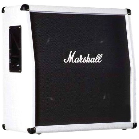 Marshall 1960AW - Baffle guitare 4x12'' 300w blanc