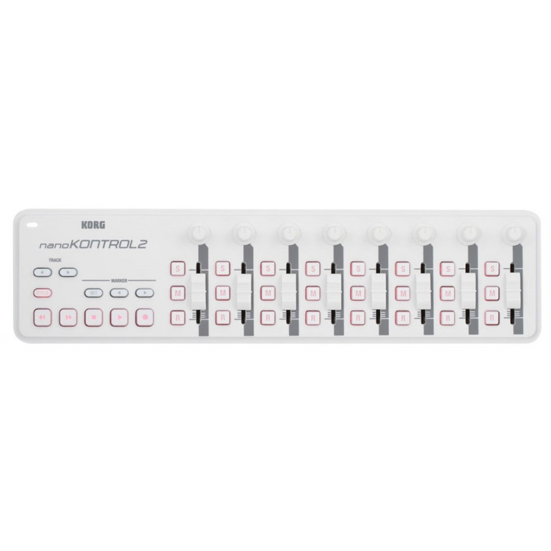 Korg NanoKontrol2 blanc - Surface de contôle MIDI USB Korg NanoKontrol2 blanc - Surface de contôle MIDI USB