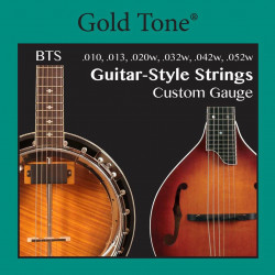 Jeu de cordes Gold Tone pour Banjitar 10-52