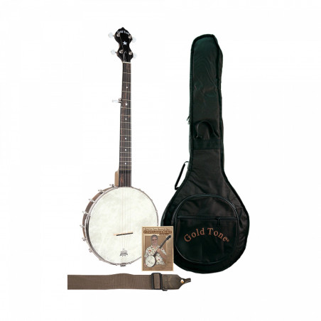 Gold Tone Cripple Creek CC-OTA - Pack Banjo 5 cordes Old Time  (+ housse, Accordeur, Sangles)