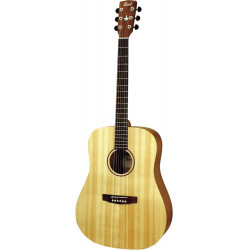 Cort Earth Grand OP naturel pores ouverts (+ housse) - Guitare acoustique