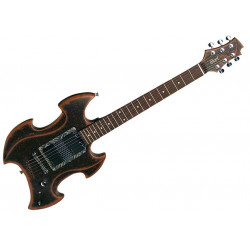 Guitare électrique Cort Moscato 2 brun sombre rouillé
