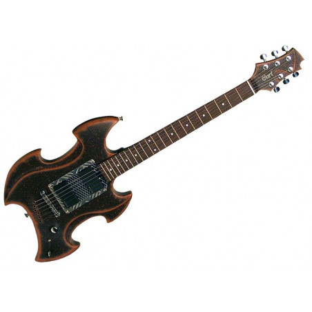 Guitare électrique Cort Moscato 2 brun sombre rouillé