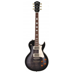 Cort Classic Rock CR250TBK Noir translucide - Guitare électrique