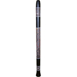 Didgeridoo en PVC Tanga motifs circulaires 130 cm
