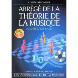 Abrégé de la Théorie de la musique Vol.1 (CD ROM)