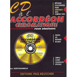 Cd A L'accordéon Chromatique - Marc Berthomieu (+ audio)