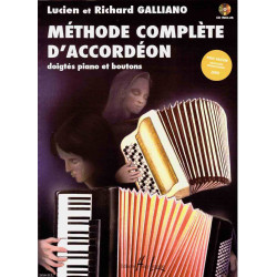 Methode Complete -  Galliano - Accordéon (+ audio)