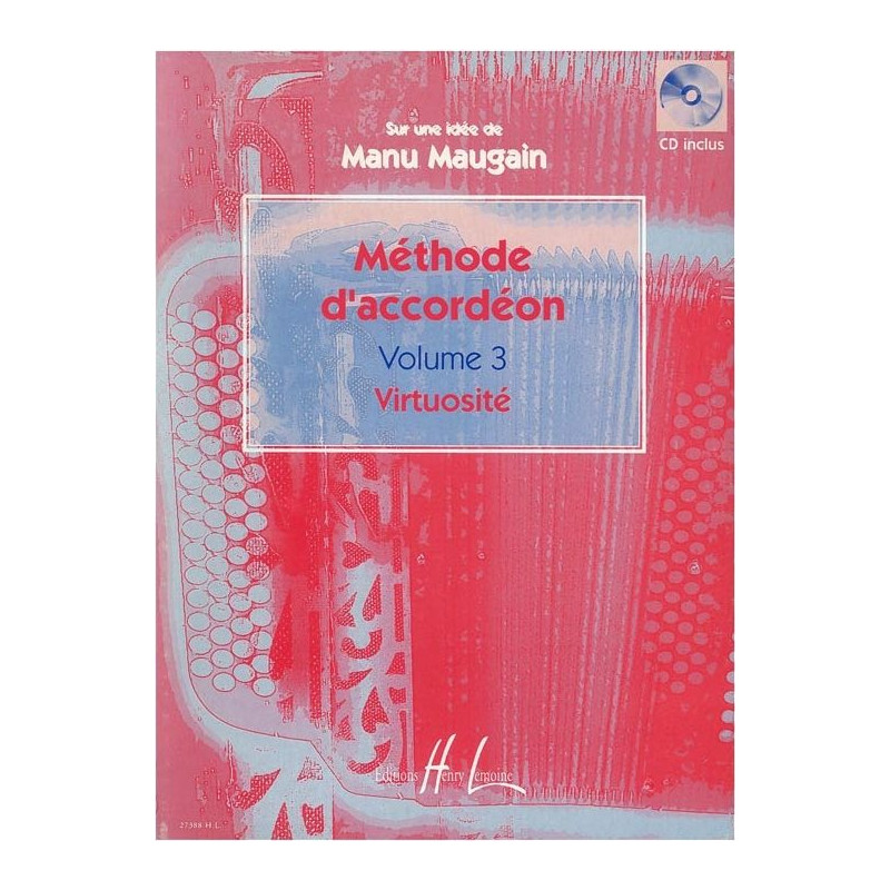 Methode D'accordéon 3 - M. Maugain (+ audio)