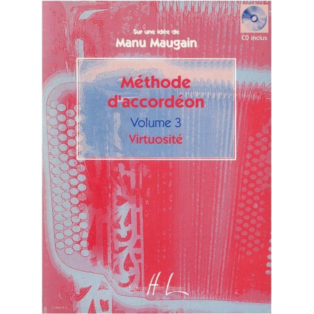 Methode D'accordéon 3 - M. Maugain (+ audio)
