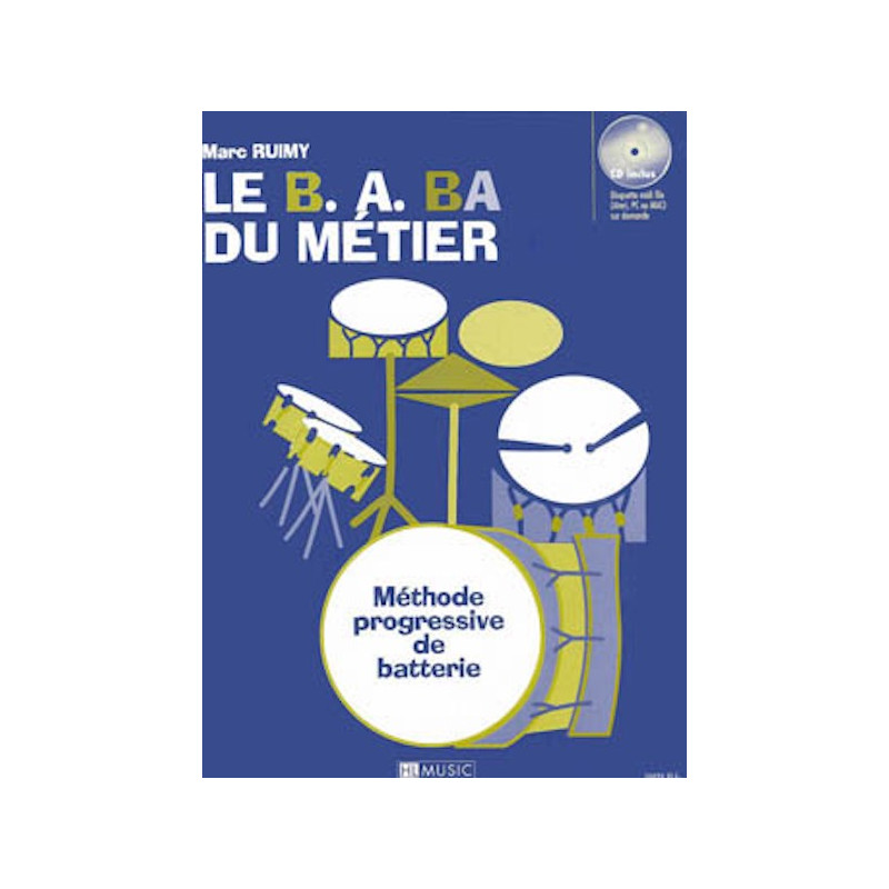 B.A.Ba du Métier - Marc Ruimy - Batterie (+ audio)