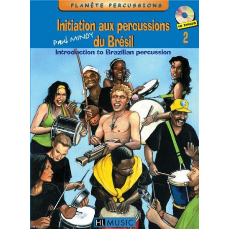 Initiation aux percussions du Brésil Vol.2 - Paul Mindy (+ audio)