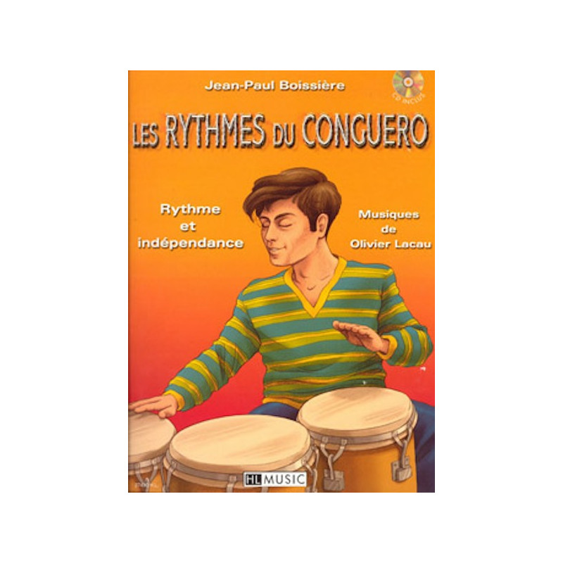 Les rythmes du Conguero - Jean-Paul Boissiere - Percussion (+ audio)