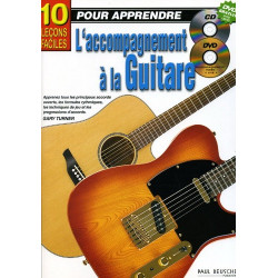 Leçons faciles pour apprendre l'accompagnement - Gary Turner - Guitare (+ audio)