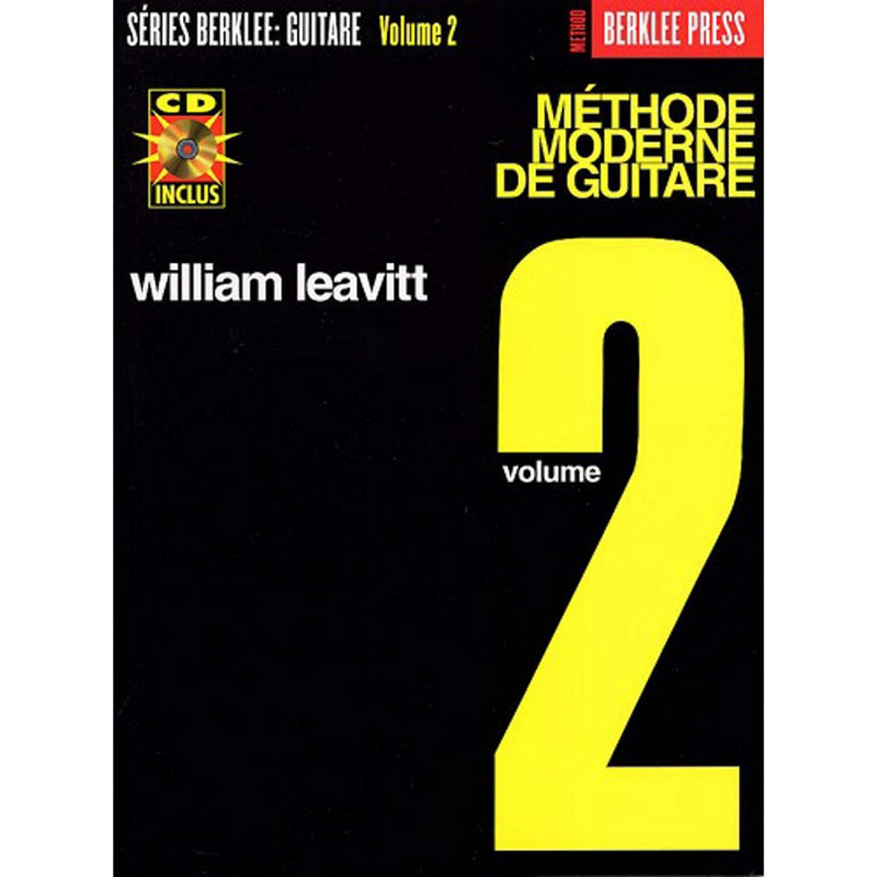 Méthode Moderne De Guitare - Volume 2 -  BERKLEE, LEAVITT (+ audio)