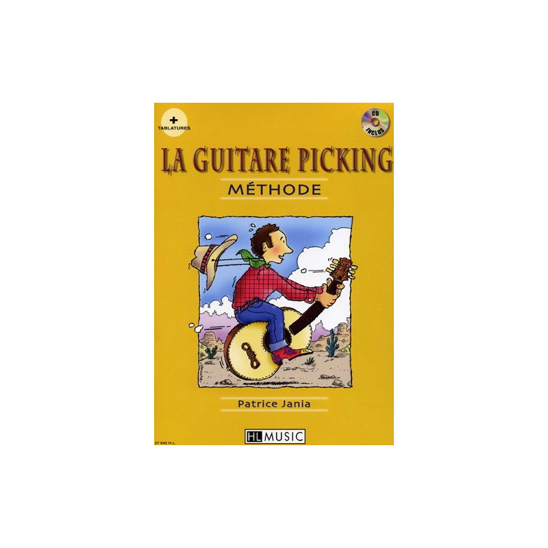 La Guitare picking - Patrice Jania (+ audio)