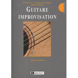 Guitare improvisation Vol.1 - Louis Martinez (+ audio)