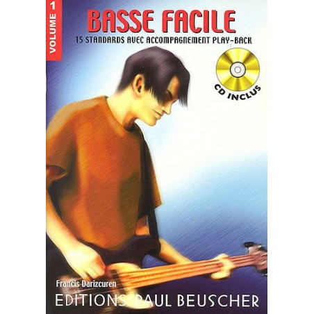 Basse facile Vol.1 - Francis Darizcuren (+ audio)