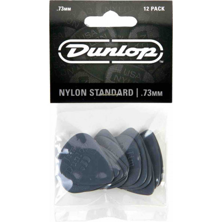 12 mediators nylon 0.73mm - Dunlop 44P73