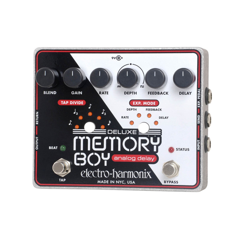 Electro Harmonix Deluxe Memory Boy - Delay analogique et tap tempo