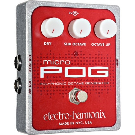 Electro harmonix Micro Pog - Polyphonic Octave Generator