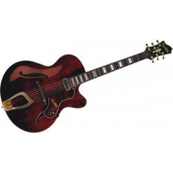 Hagstrom HL-550 NMG acajou brillant - Guitare jazz