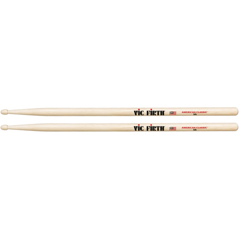 Vic Firth 5A American Classic Hickory - Paire de baguettes