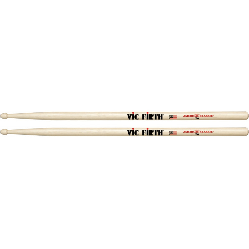 Vic Firth 7A American Classic Hickory - Paire de baguettes