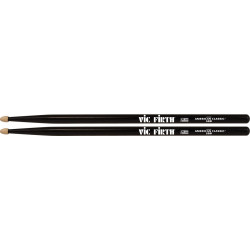 Vic Firth 5BB American Classic Hickory noire - Paire de baguettes