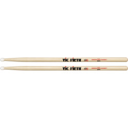 Paire de baguettes Vic Firth 3AN - American Classic - olive nylon