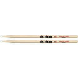 Paire de baguettes Vic Firth ROCKN - American Classic olive nylon