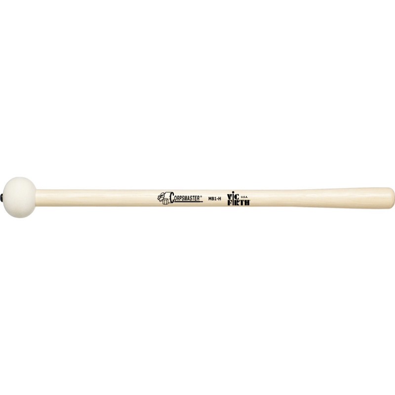 Mailloche grosse caisse Vic Firth Marching MB1H - dure