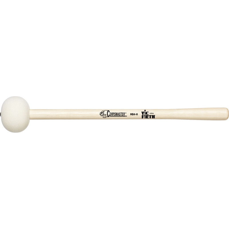 Mailloche grosse caisse Vic Firth Marching MB4H - hard