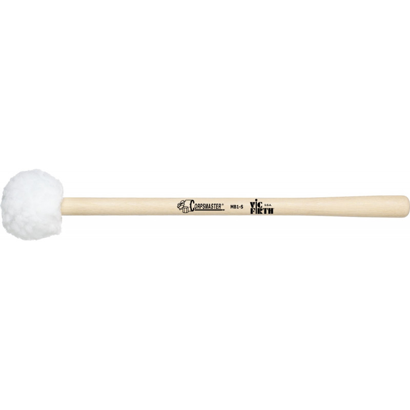 Mailloche grosse caisse Vic Firth MB1S Marching - soft