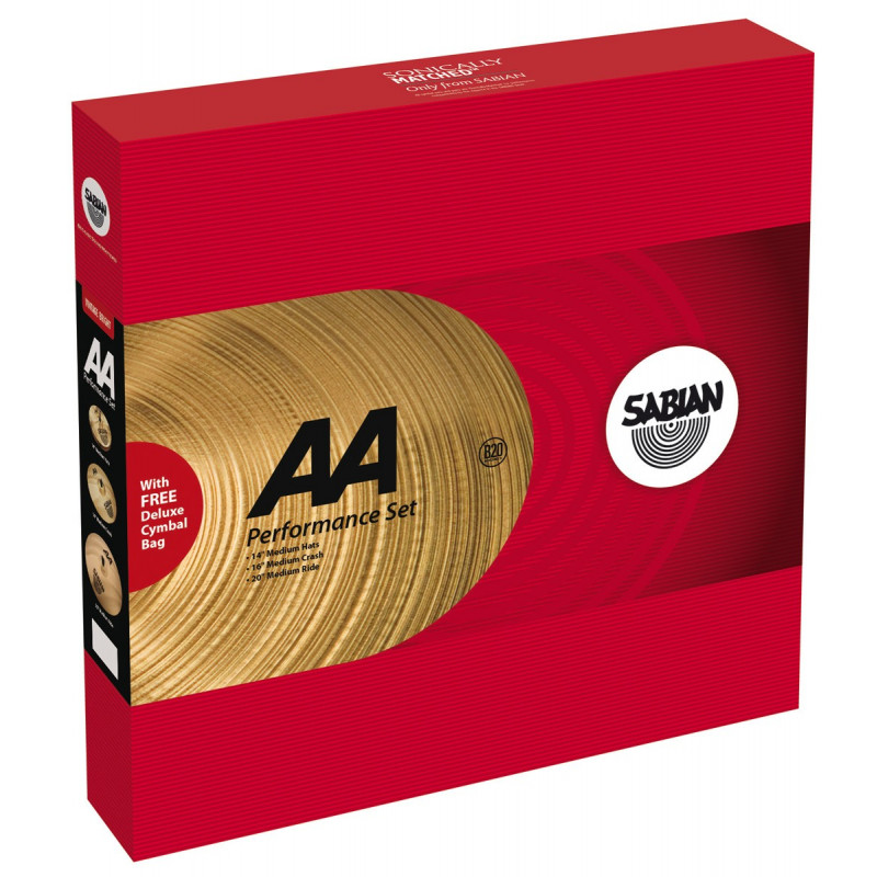 Sabian AA set Harmonique Performance - 25005 - Pack Cymbales