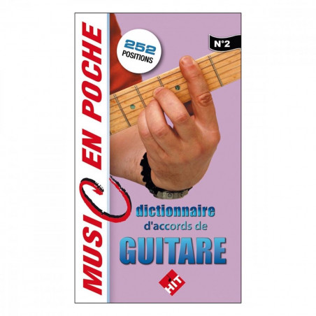Mini dictionnaire d'accords pour guitare - Moulou Patrick